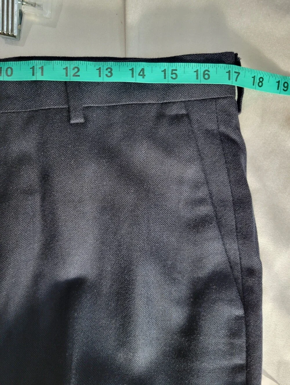 J Crew Ludlow Slim-fit suit pant in English cotton- wool blend Size 33x34 Navy